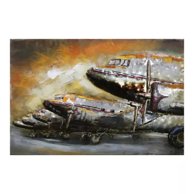 Clayre & Eef Wanddekoration 120x6x80 cm
