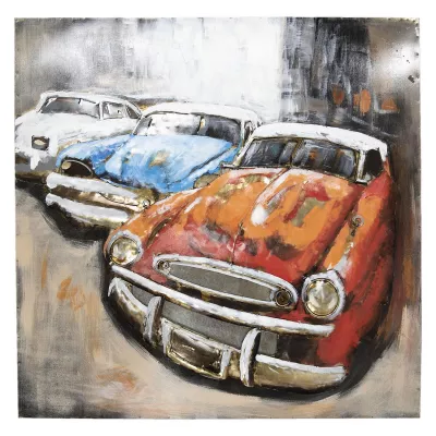 Clayre & Eef Wanddekoration 100x6x100 cm