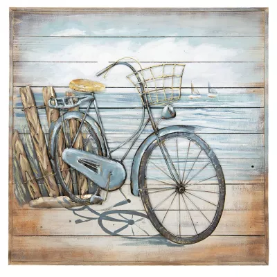 Clayre & Eef Wanddekoration 80x6x80 cm