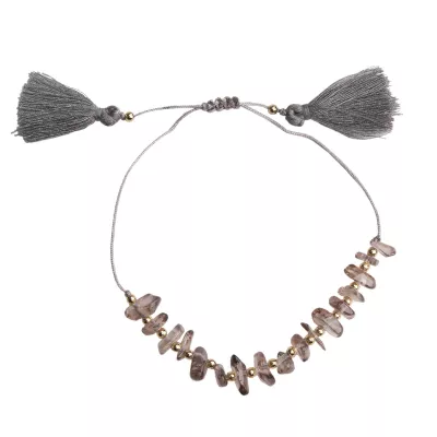 Clayre & Eef Fußkette Valentina schwarz