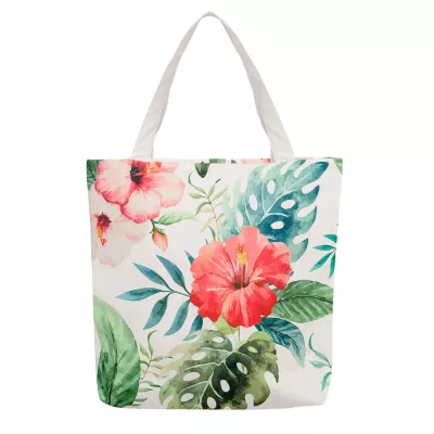 Clayre & Eef Tasche Beutel Urban Jungle 36x9x39 cm