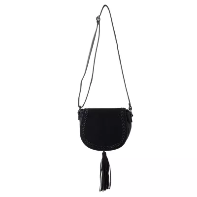 Clayre & Eef Tasche Handtasche "Romina" schwarz 22x4x18 cm schwarz