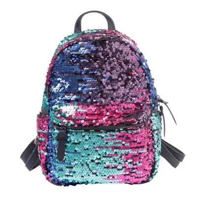 Clayre & Eef Rucksack Pailetten "Nalia" 24x11x33 cm