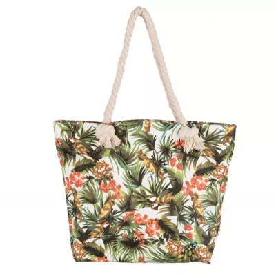 Clayre & Eef Tasche Jungle birds 45x35 cm