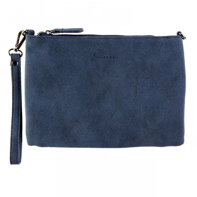 Clayre & Eef Tasche Dashiell 16x24 cm blaufarbig