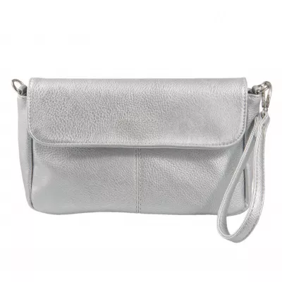 Clayre & Eef Tasche Celie silberfarbig