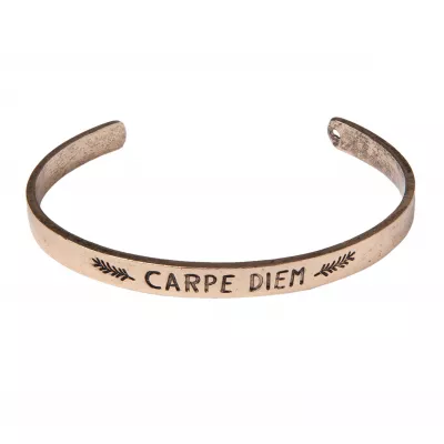 Clayre & Eef Armband Carpe Diem gold