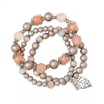 Clayre & Eef Armband Willow braun