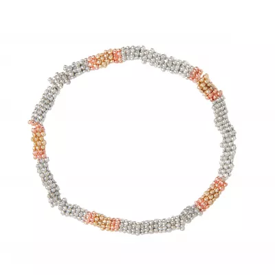 Clayre & Eef Armband Harper silver/bronze