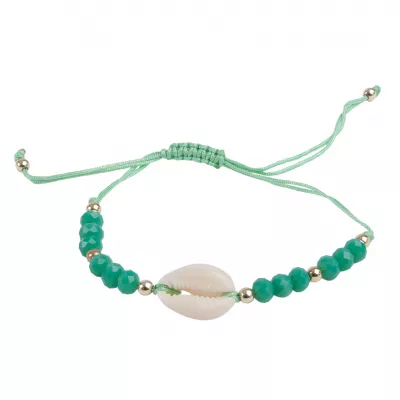 Clayre & Eef Armband Ventura grün