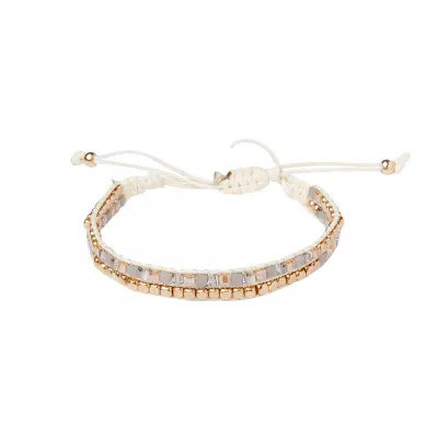 Clayre & Eef Armband Esmeralda natur