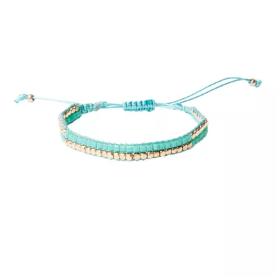 Clayre & Eef Armband Esmeralda taupe