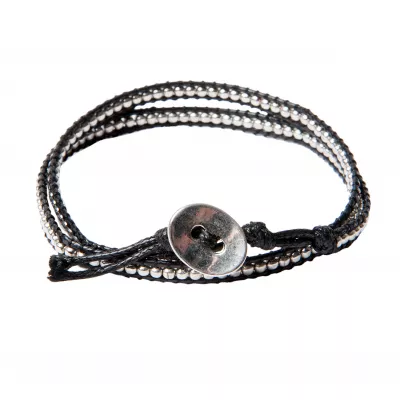 Clayre & Eef Armband Gracia schwarz