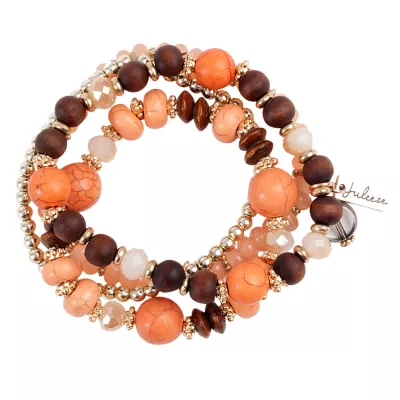 Clayre & Eef Armband Belén Orange