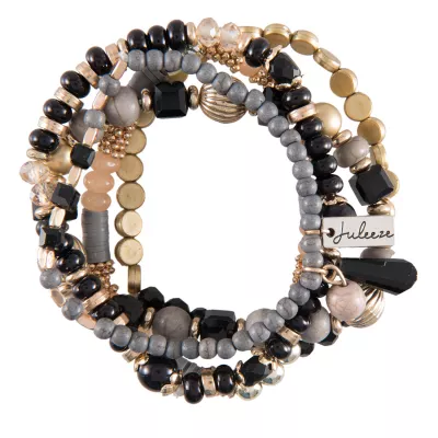 Clayre & Eef Armband Damaris graufarbig