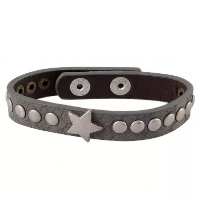 Clayre & Eef Armband Pippa graufarbig