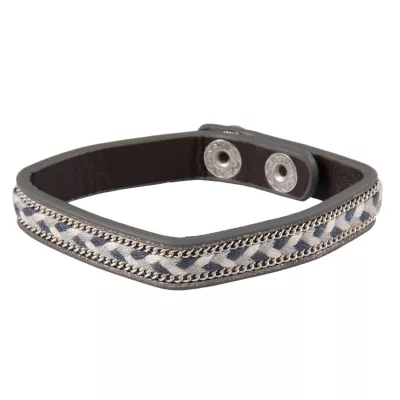 Clayre & Eef Armband Amy graufarbig