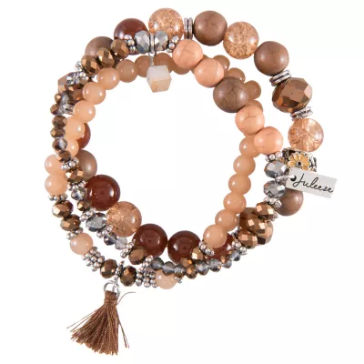 Clayre & Eef Armband Umi braun