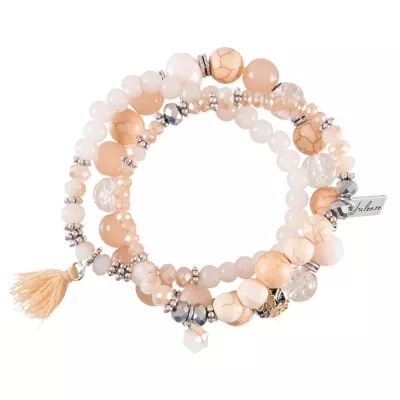 Clayre & Eef Armband Umi beige