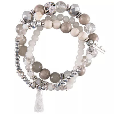 Clayre & Eef Armband Umi graufarbig