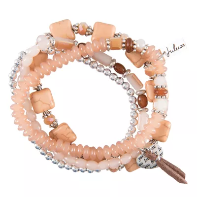 Clayre & Eef Armband Ynez beige