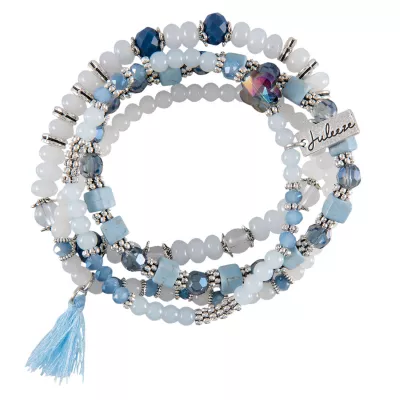 Clayre & Eef Armband Vienne blaufarbig