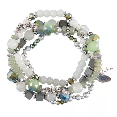 Clayre & Eef Armband Xavierre grün