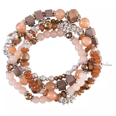 Clayre & Eef Armband Xavierre rot