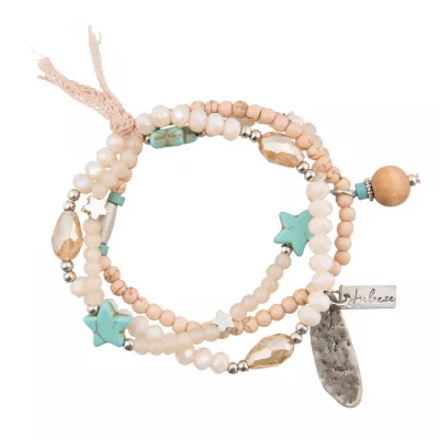 Clayre & Eef Armband Blue stars