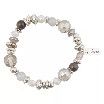 Clayre & Eef Armband Marchelle graufarbig
