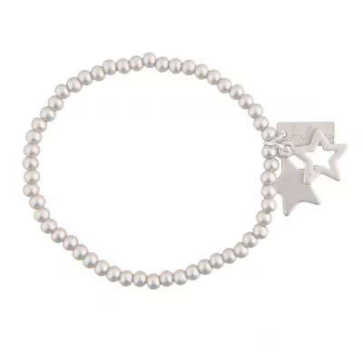 Clayre & Eef Armband silberfarbig