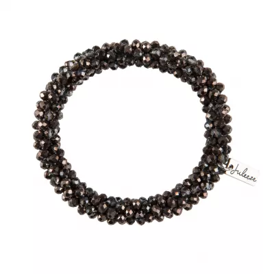 Clayre & Eef Armband Emeline Schwarz/Grau