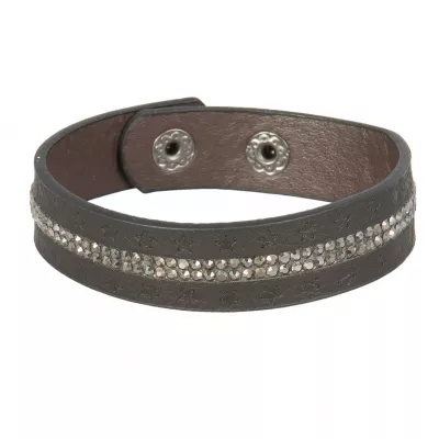 Clayre & Eef Armband Glam and stars schwarz