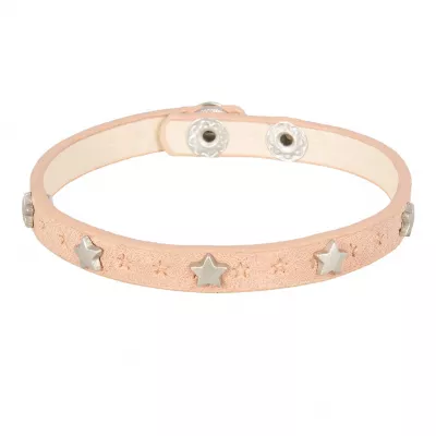 Clayre & Eef Armband Stars small pinkfarbig