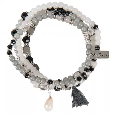 Clayre & Eef Armband Dyana graufarbig