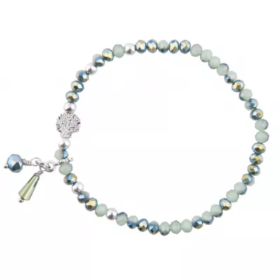 Clayre & Eef Armband Adeline grün