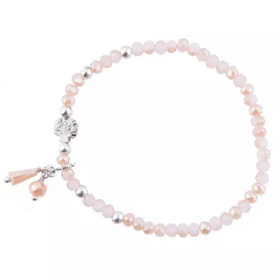Clayre & Eef Armband Adeline pinkfarbig