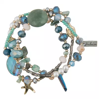 Clayre & Eef Armband Azur