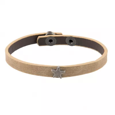Clayre & Eef Armband Star beige