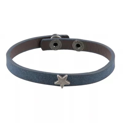 Clayre & Eef Armband Star blaufarbig