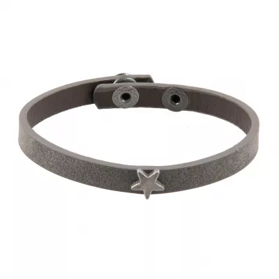 Clayre & Eef Armband Star graufarbig