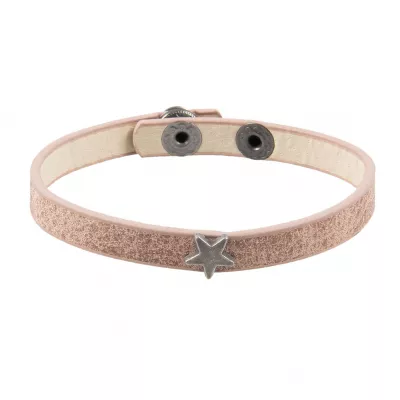 Clayre & Eef Armband Star pinkfarbig