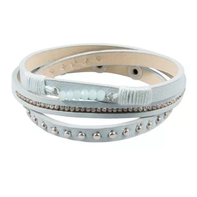 Clayre & Eef Armband Lily blaufarbig