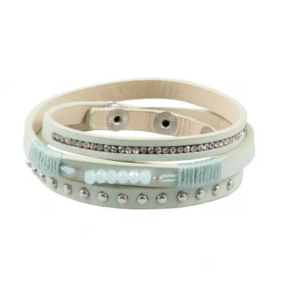 Clayre & Eef Armband Lily grün