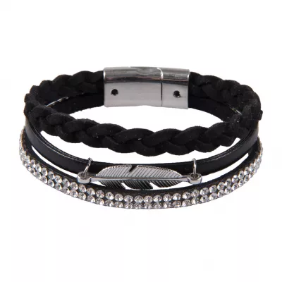 Clayre & Eef Armband Arryn schwarz