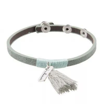 Clayre & Eef Armband Flan grün
