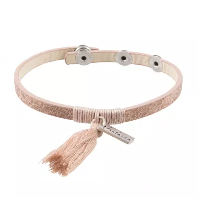 Clayre & Eef Armband Flan pinkfarbig