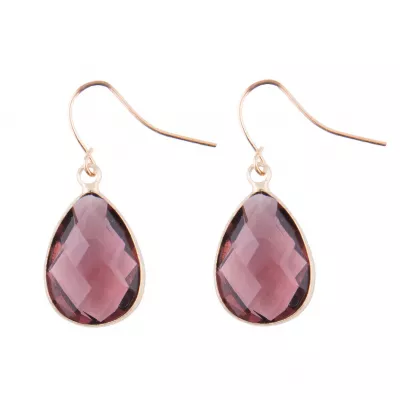 Clayre & Eef Ohrringe Natalii Aubergine