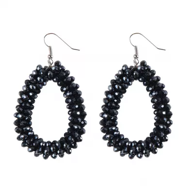 Clayre & Eef Ohrringe Emeline blaufarbig