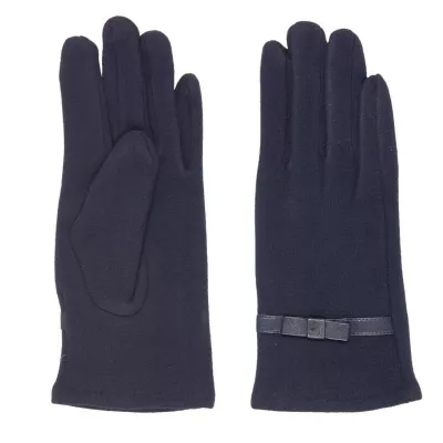 Clayre & Eef Handschuhe Set Rosary blaufarbig